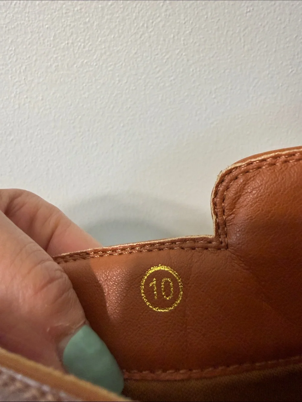Riding Boots w/ Heels - Chestnut Brown